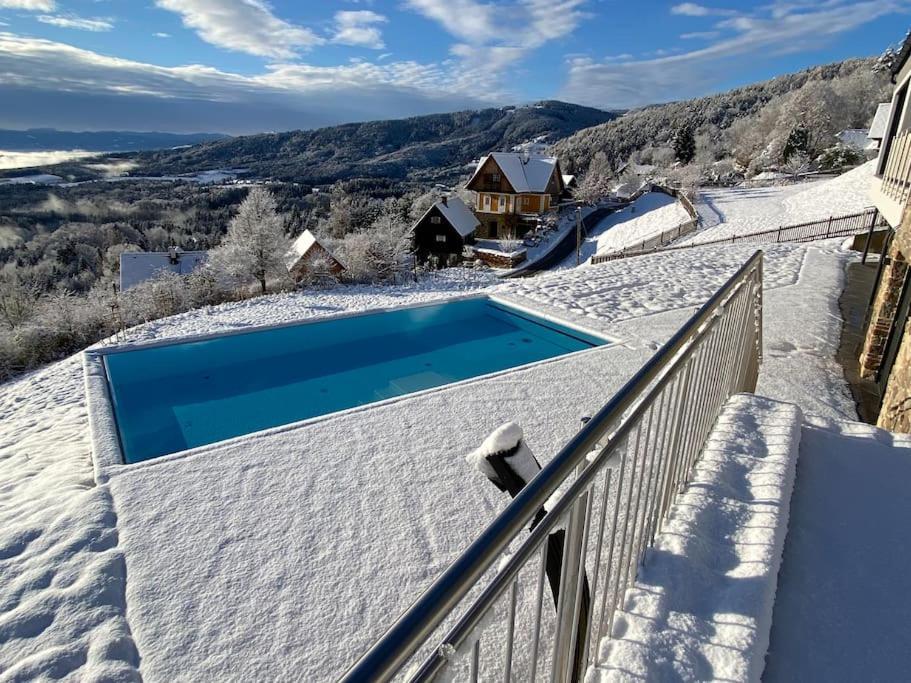 Greim15 --- Ganzes Ferienhaus Mit Fernsicht, Pool, Wellness Deutschlandsberg Dış mekan fotoğraf