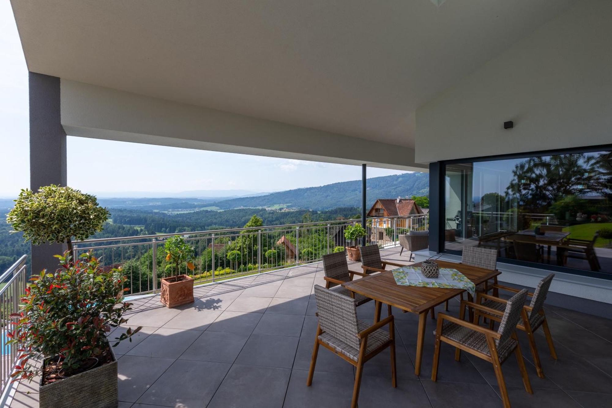Greim15 --- Ganzes Ferienhaus Mit Fernsicht, Pool, Wellness Deutschlandsberg Dış mekan fotoğraf