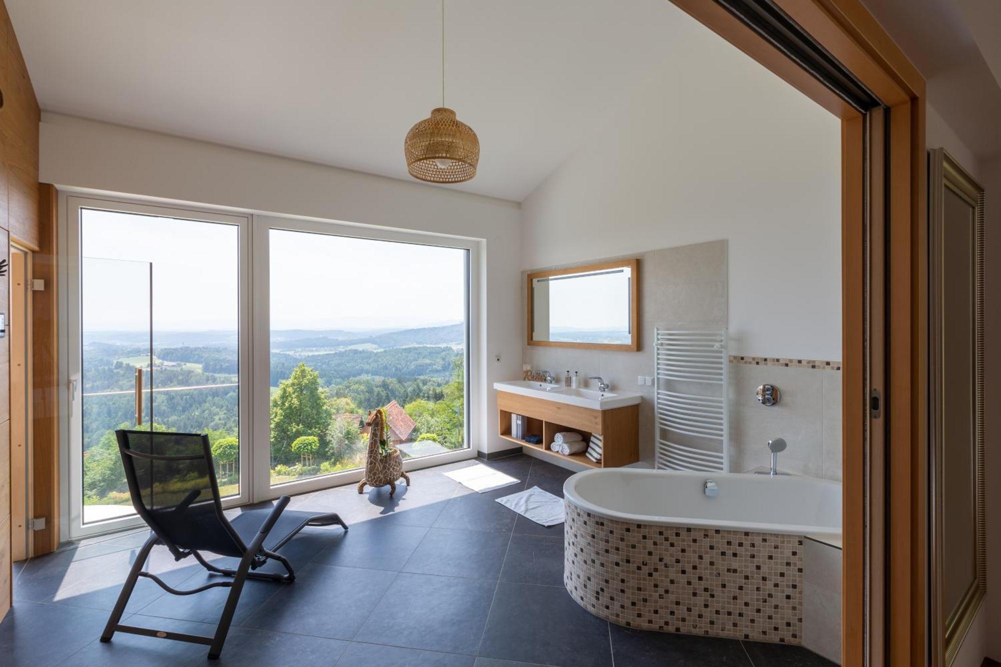 Greim15 --- Ganzes Ferienhaus Mit Fernsicht, Pool, Wellness Deutschlandsberg Dış mekan fotoğraf